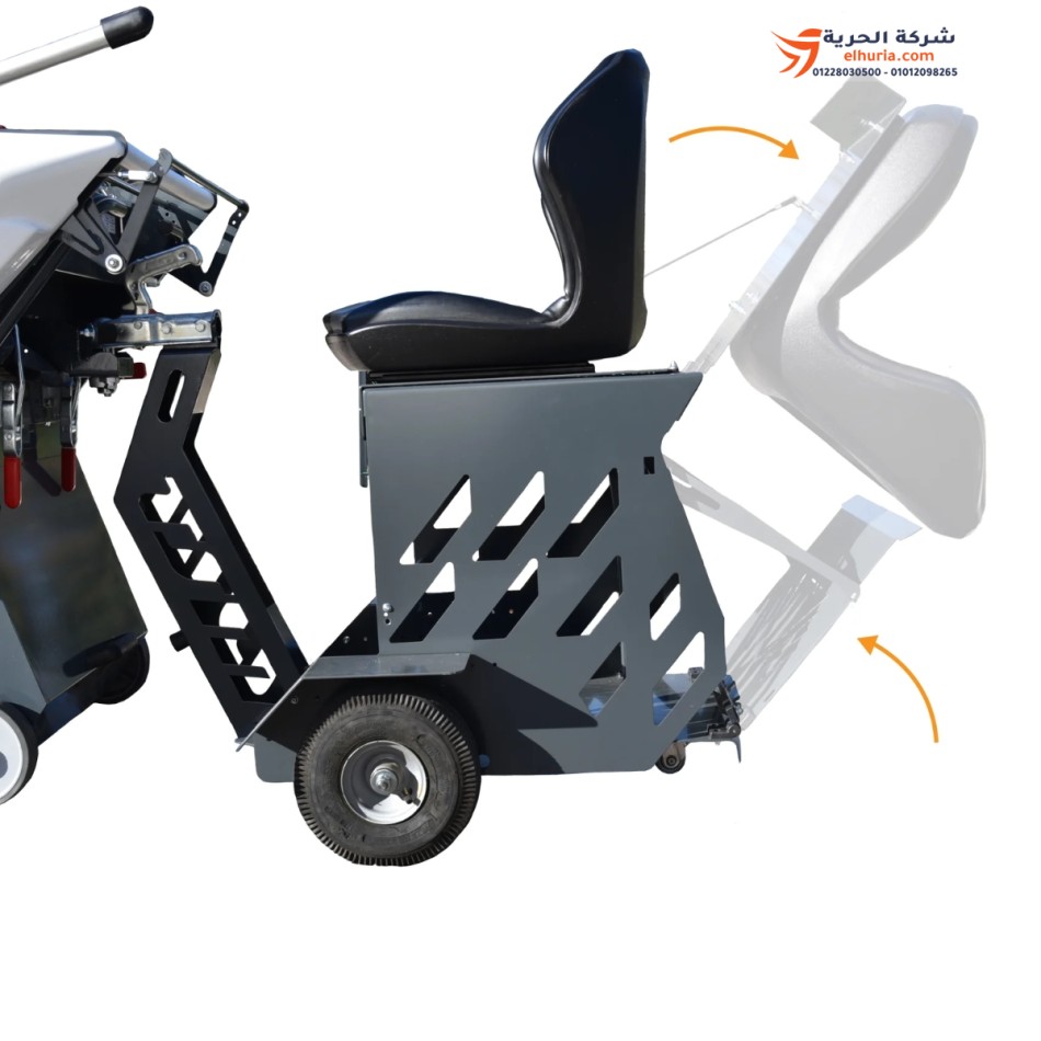 TSM ITALA 135 street sweeping machine for compounds and tourist resorts